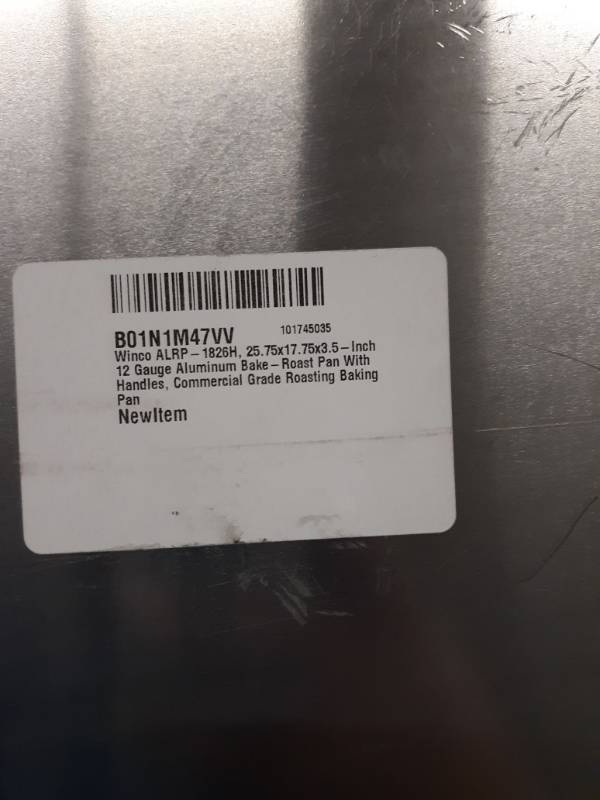 lot 13863 image: Winco Alrp Aluminum pan