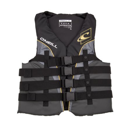 lot 14023 image: ONeill Mens Superlite Life Vest US Coast Guard Approved Nylon Lifejacket