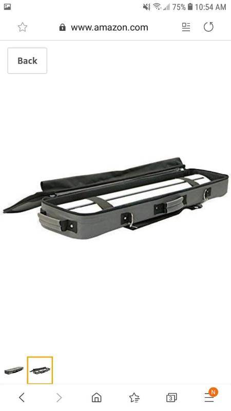 lot 14047 image: Vispronet Padded Carrying Case for Roll Up Banner Stands with Handles and Shoulder Strap�