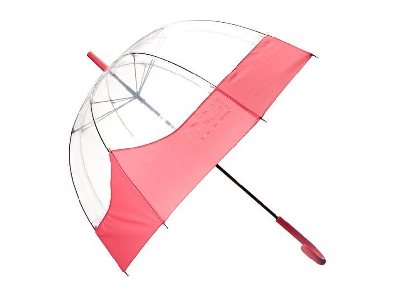 lot 14202 image: Hunter Original Moustache Bubble Umbrella Bright Pink
