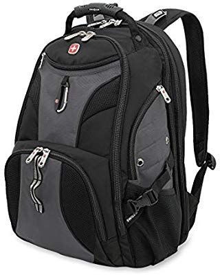 lot 14544 image: SwissGear Travel Gear 1900 Scansmart TSA Laptop Backpack - Gray