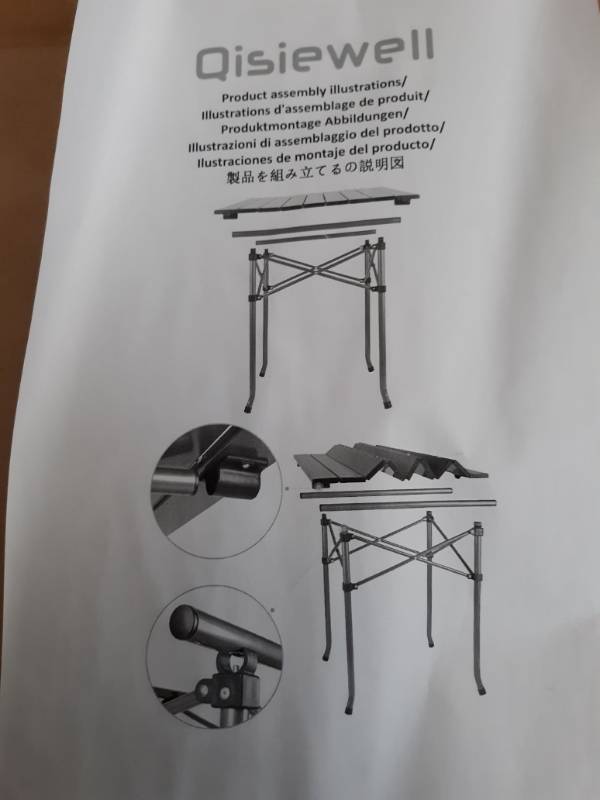 lot 14559 image: qeneva usa folding table