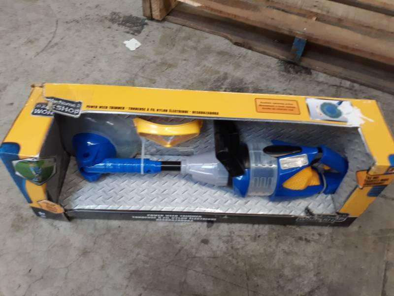 lot 14654 image: toys-r-us just like home workshop power weed trimer