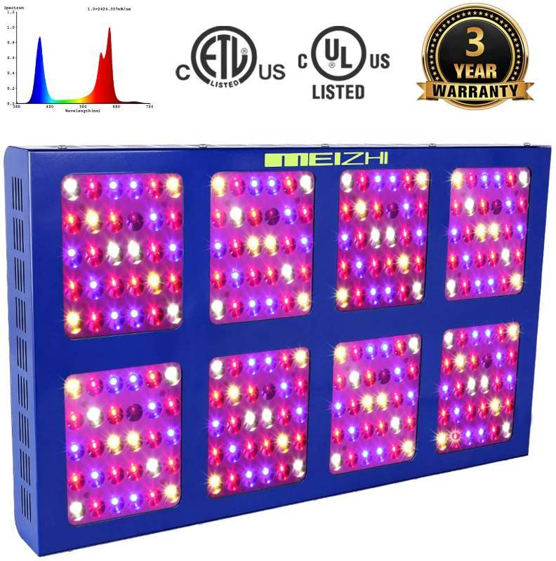 lot 13816 image: Meizhi R-series Led Grow Light 1200 Watt Full Spectrum For Indoor Hydroponic &
