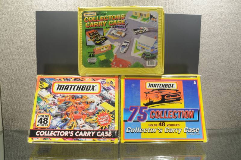lot 2026 image: Lot of Matchbox Vinyl Carrying Cases