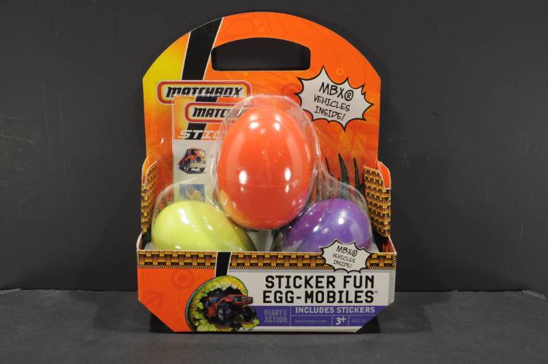 lot 2036 image: Matchbox Sticker Fun Egg-Mobiles