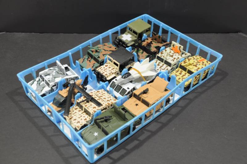 lot 2051 image: Lot of Military Matchbox Vehicles