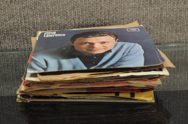 lot 2106 image: Lot of 45 Records -See Pictures More Available