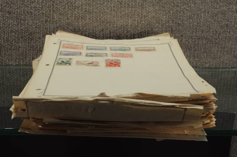 lot 2121 image: Big Lot of Postage Stamps Mounted on Pages -See Photos