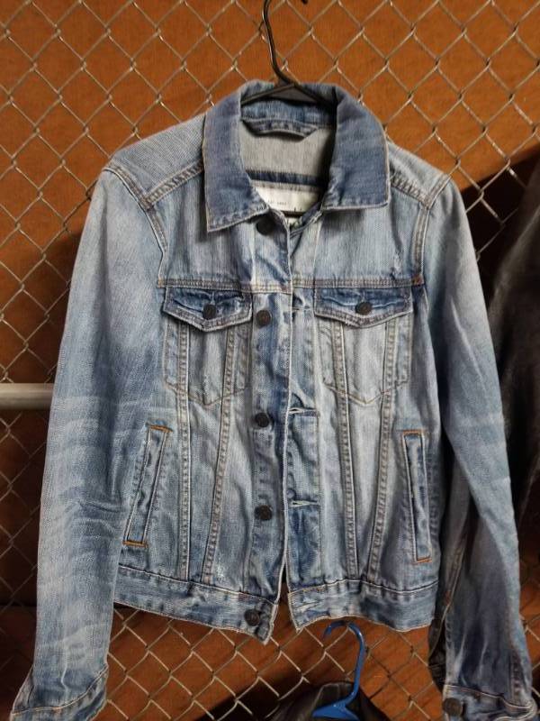 abercrombie jean jacket mens