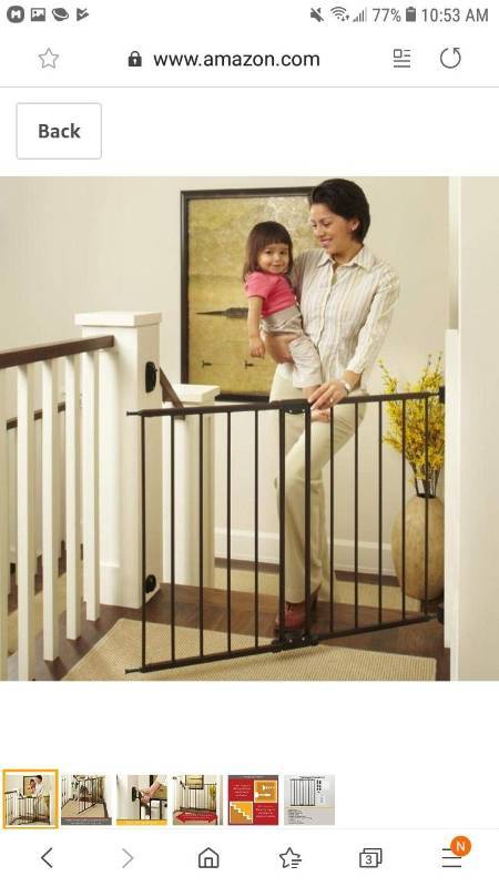 north states easy swing & lock pet gate