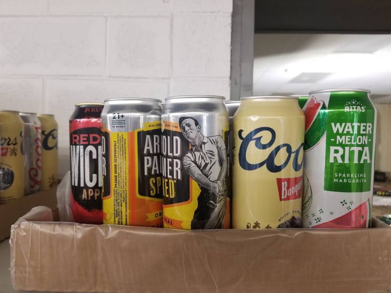 lot 15050 image: Variety Of 24FL OZ Beers