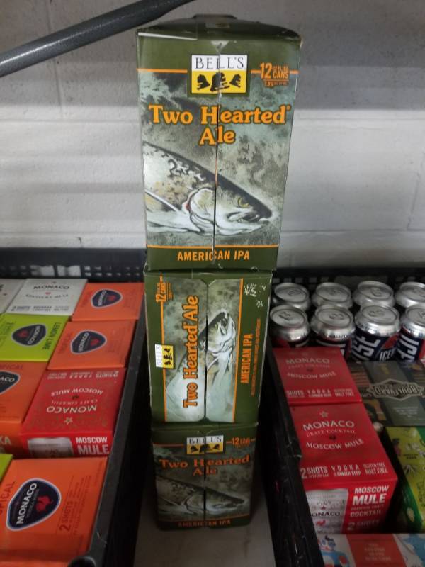 lot 15061 image: (3) Bells Two Hearted Ale 12PKs