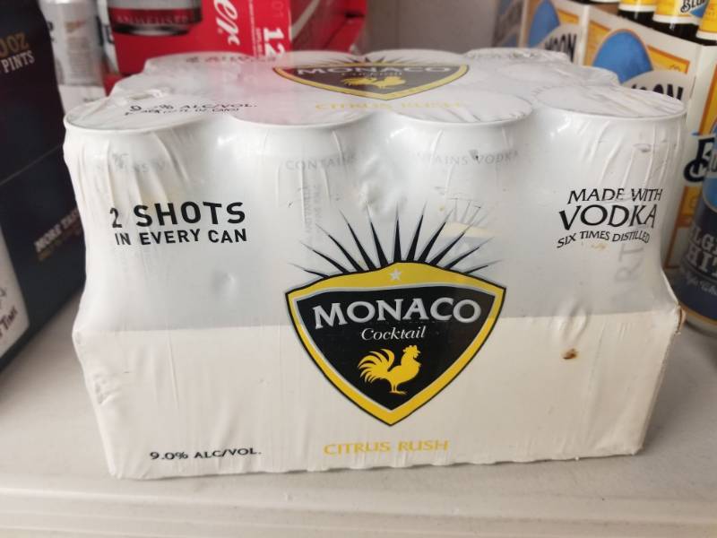 lot 15092 image: 12 PK Monaco Cocktail Citrus Rush