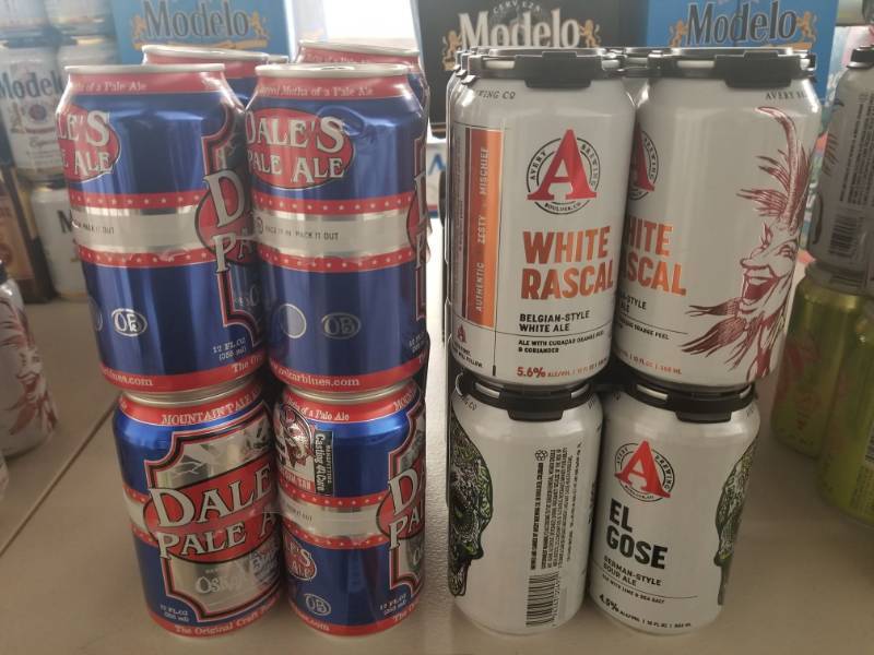 lot 15108 image: (2) 6Pk Oskar Blues Dales Pale Ale, (2) White Rascal Ale 6pks