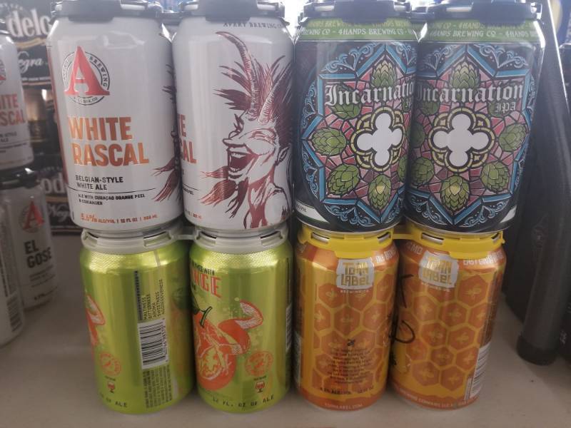 lot 15109 image: (4) 6Pk Of Variety Craft Beer
