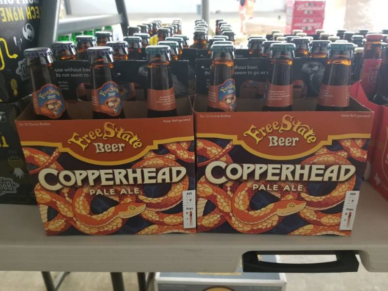 lot 15115 image: (4) Free State Copperhead Pale Ale 6Pk