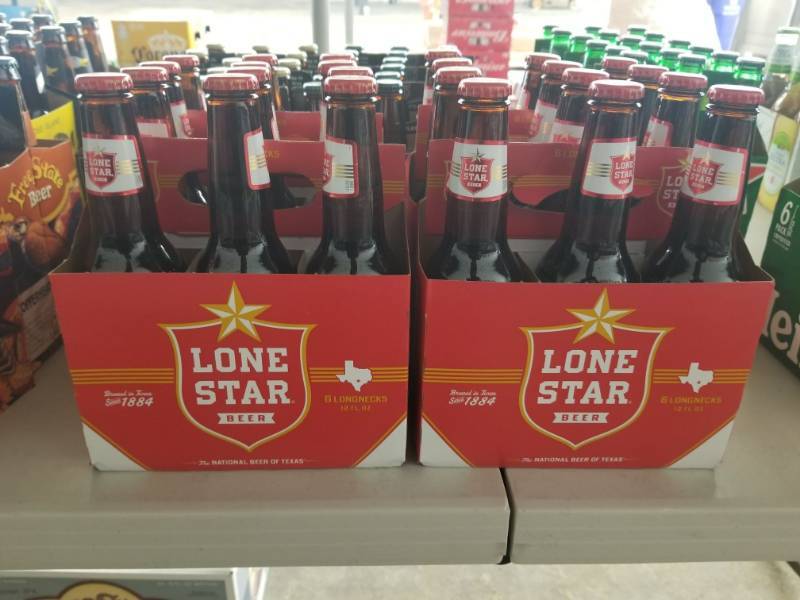 lot 15116 image: (4) Lone Star Beer 6Pks