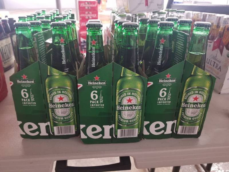 lot 15117 image: (3) Heineken 6Pks