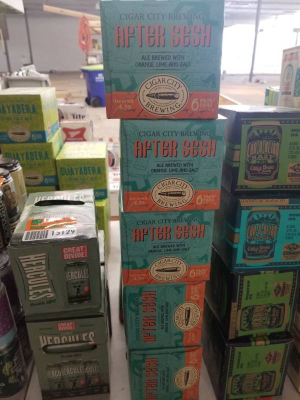 lot 15130 image: (7) Cigar City After Sesh 6pks