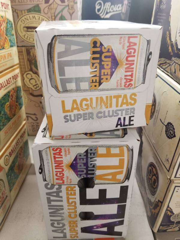 lot 15133 image: (3) Lagunitas Super Cluster 6Pks