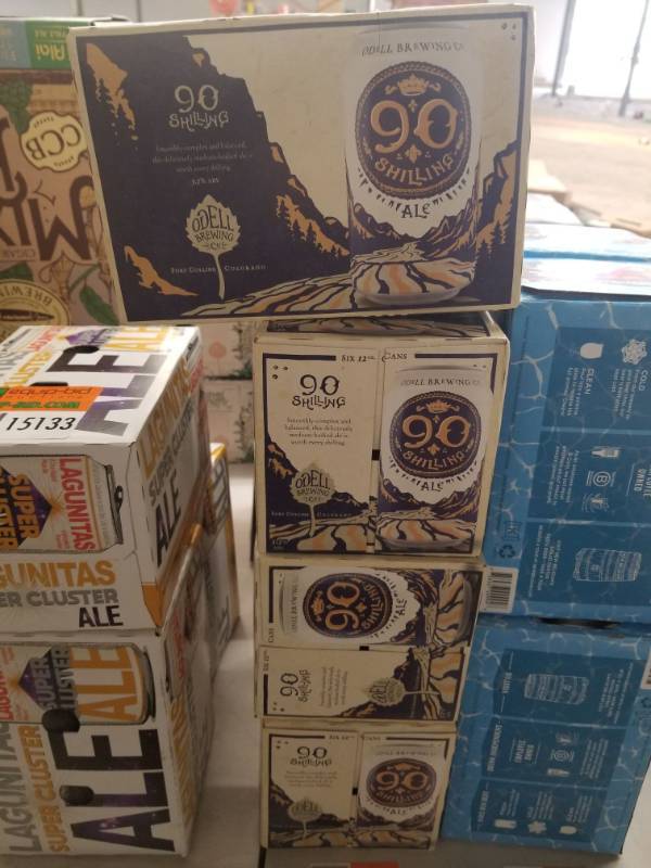 lot 15134 image: (4) Odell Brewing 90 Shilling Ale 6Pks