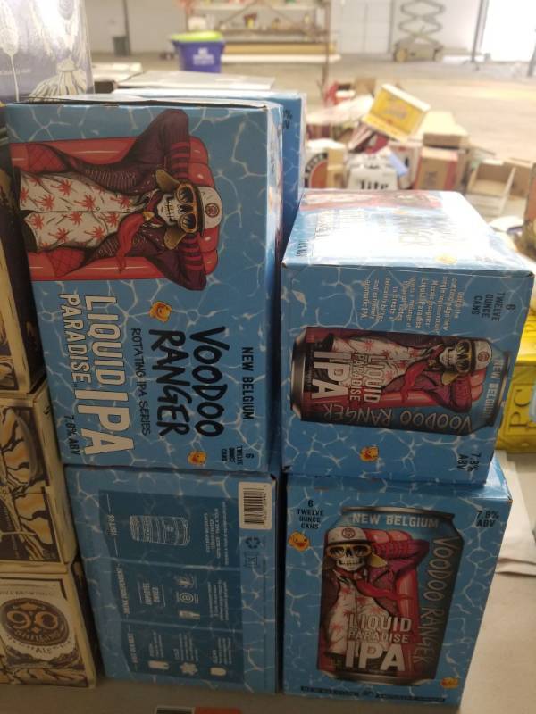lot 15135 image: (7) Voodoo Ranger Liquid Paradise IPA