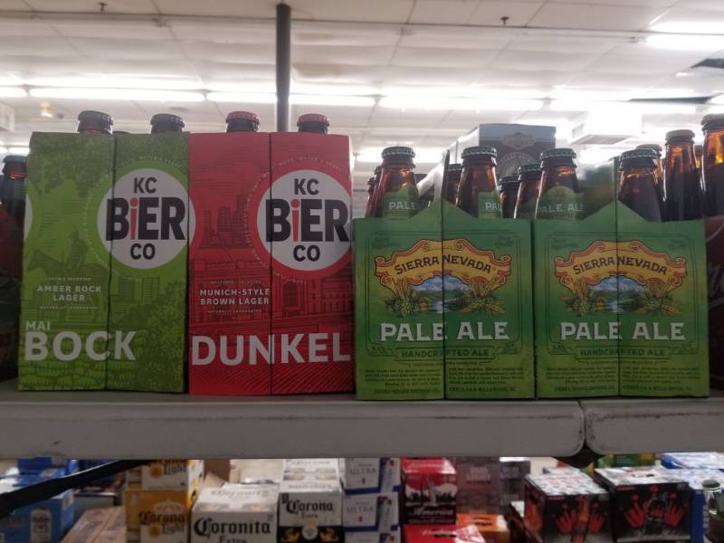 lot 15144 image: (2) Sierra Nevada Pale Ale 6pks, (2) KC Bier 6Pks