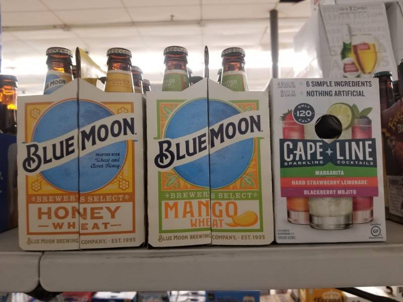lot 15147 image: (2) Blue Moon 6Pks, Cape Line 6Pk