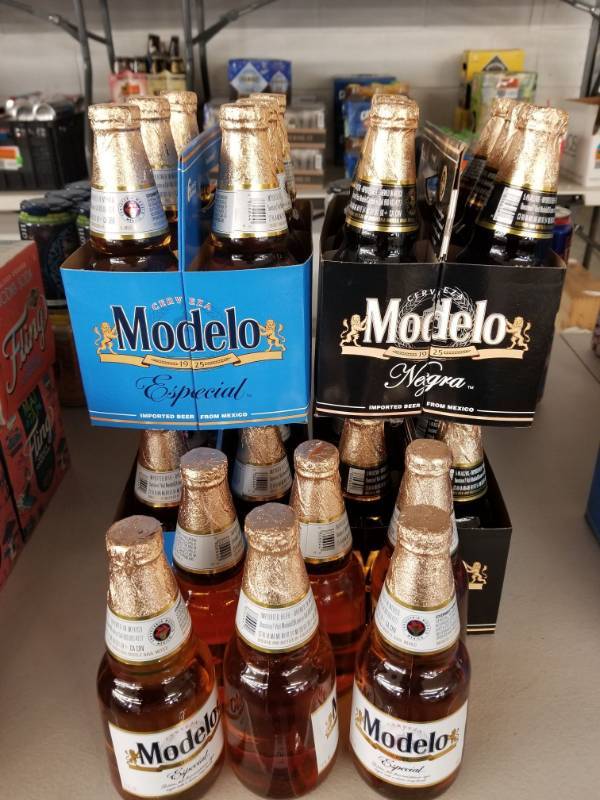 lot 15158 image: (3) Modelo Especial 6pk Bottles, (2) Modelo Negra 6Pks