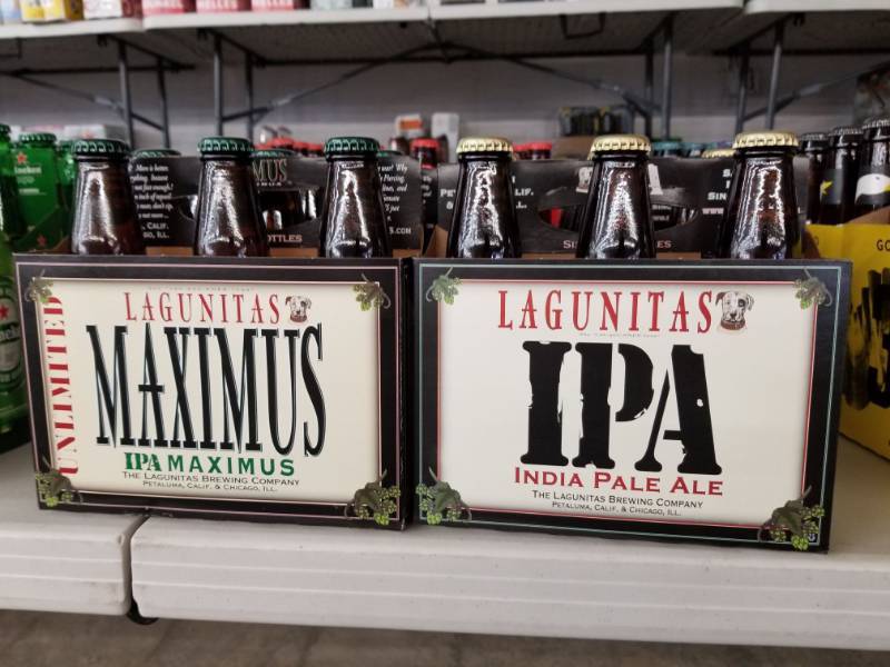 lot 15169 image: (3) Lagunitas IPA 6Pks, (3) Lagunitas Maximus 6Pks