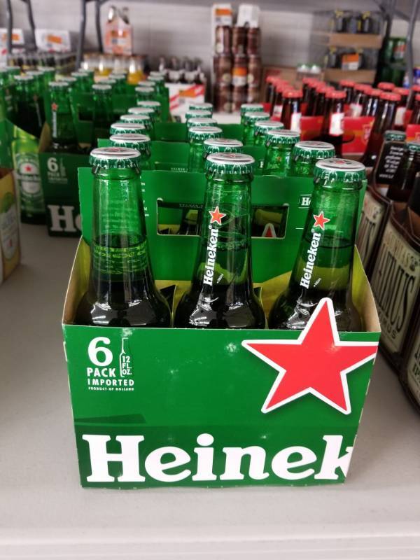 lot 15170 image: (6) Heineken 6Pks