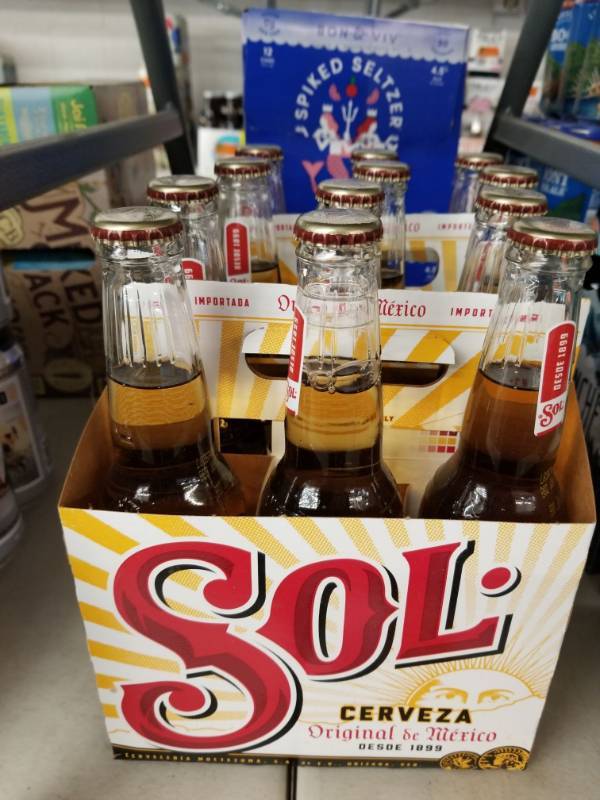 lot 15178 image: (2) SOL Cerveza 6Pks