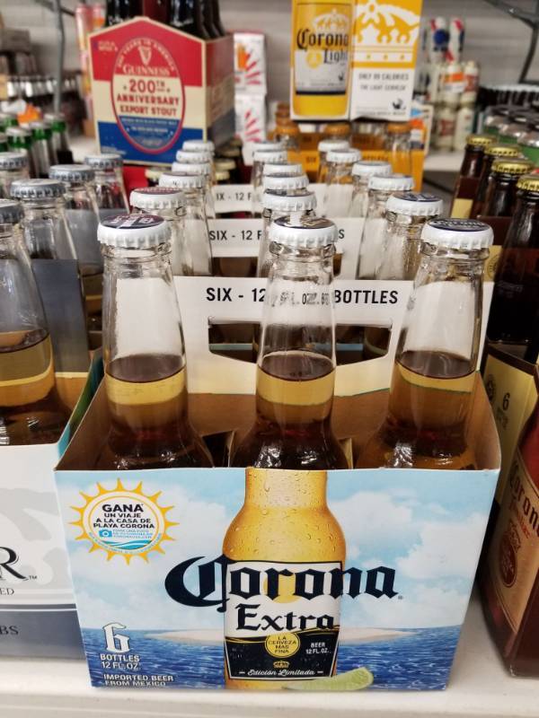 lot 15183 image: (3) Corona Extra 6Pks