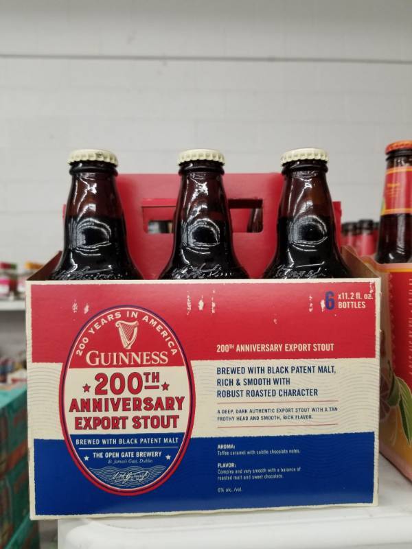 lot 15198 image: (2) Guinness Anniversary Stout 6Pks