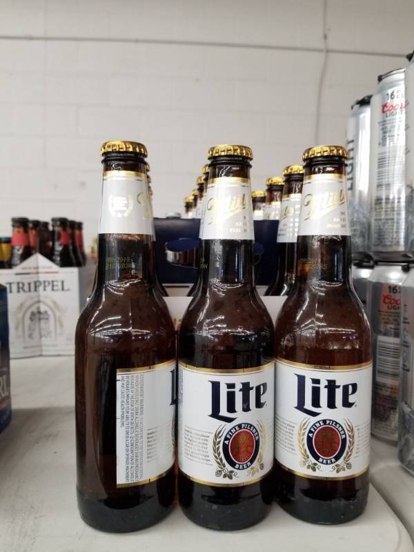 lot 15203 image: (2) Miller Lite 6PK Bottles