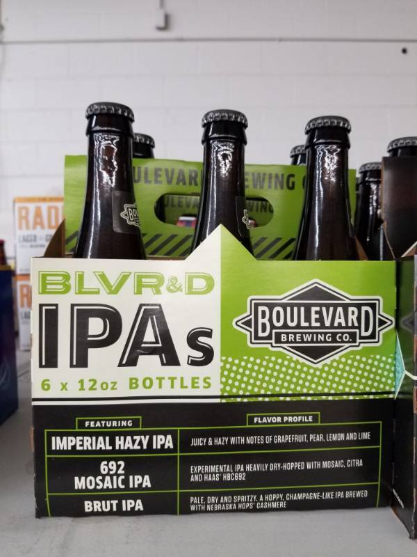 lot 15211 image: (2) Boulevard IPA 6pk Bottles