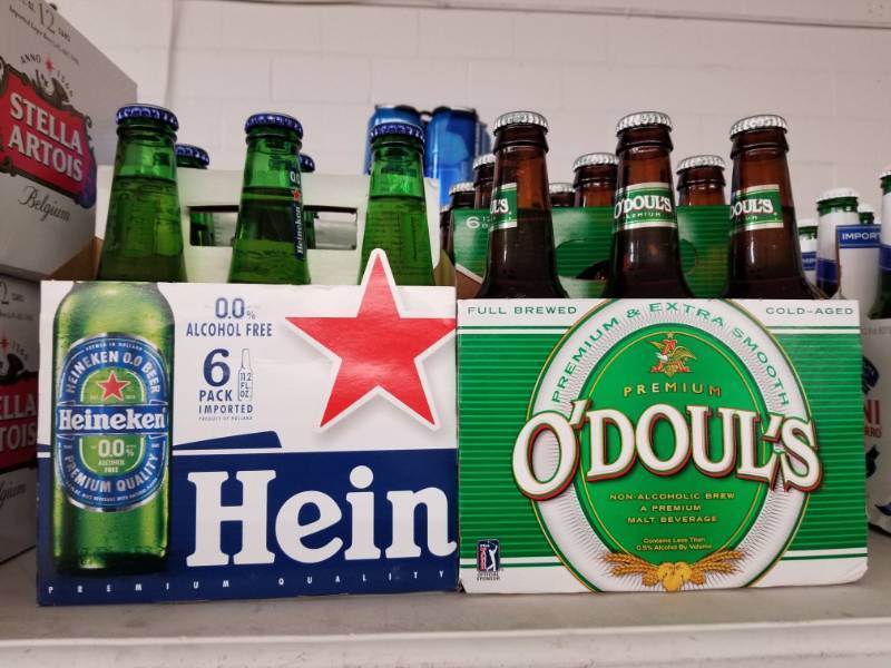 lot 15220 image: (2) Heineken Alcohol Free 6Pks, (2) ODouls Non-Alcoholic 6pks