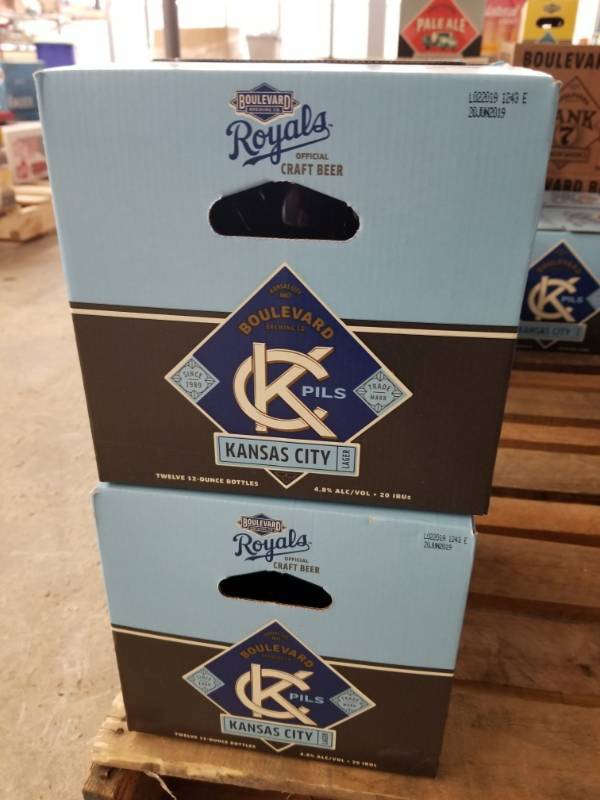 lot 15227 image: (2) Boulevard KC Pils 12Pk Bottles