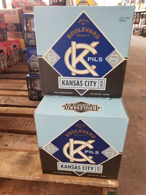 lot 15229 image: (3) KC Pils 6Pk Bottles