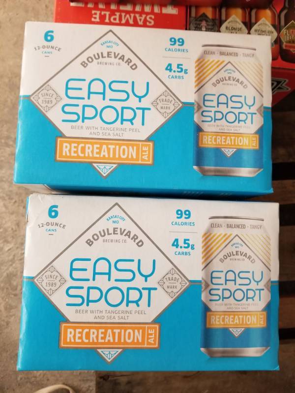 lot 15234 image: (4) Boulevard Easy Sport 6Pk Cans