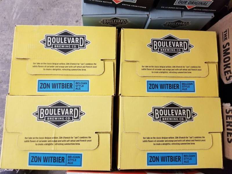 lot 15239 image: (4) Boulevard Zon Witbier 6Pk Bottles