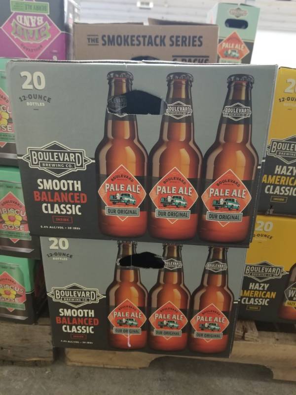 lot 15240 image: (2) Boulevard Brewing Pale Ale 20Pk Bottles