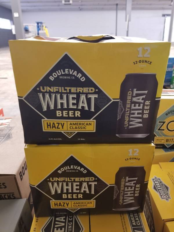 lot 15242 image: (2) 12Pk Boulevard Hazy Cans