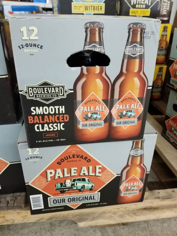 lot 15248 image: (2) Boulevard Pale Ale 12pk Bottles