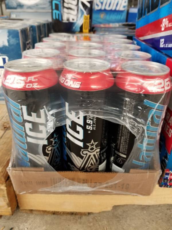 lot 15258 image: (15) 25oz Natural Ice