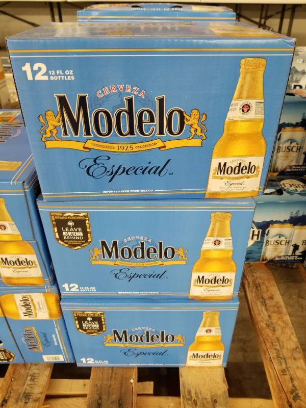 lot 15265 image: (3) Modelo Especial 12Pk Bottles