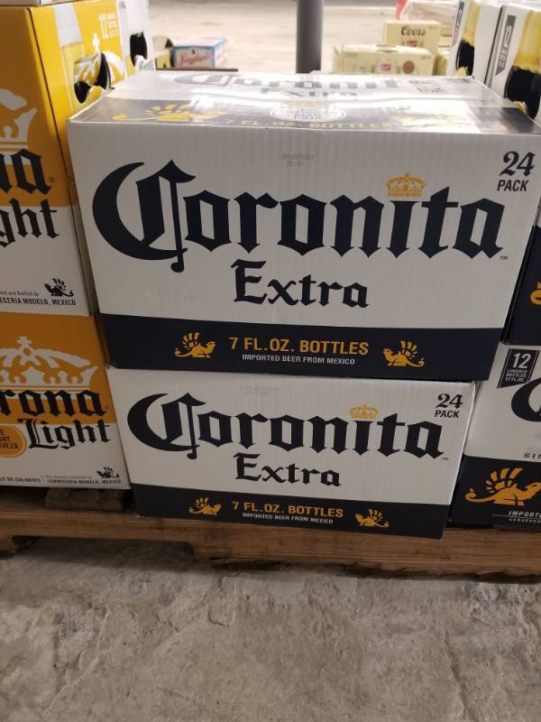 lot 15273 image: (2) Corona Extra 24PK Bottles