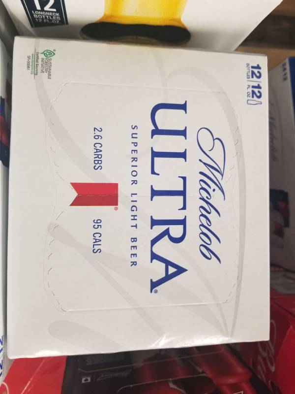 lot 15278 image: (2) 12Pk Bottles Michelob Ultra