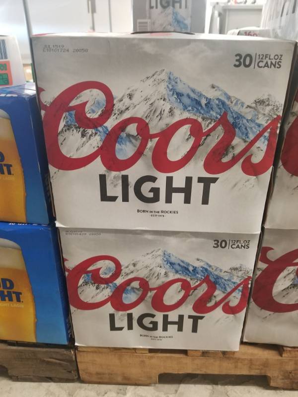 lot 15311 image: (2) 30Pk Coors Light Cans